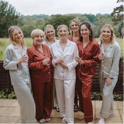 Girls Weekend Satin Pajama's