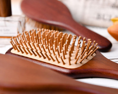 Personalized Wodden Bridesmaid Paddle Brush