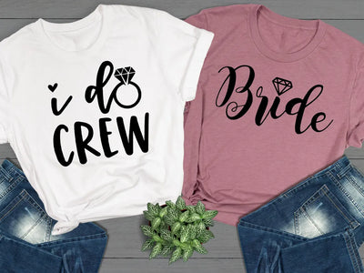 I Do Crew" Bridesmaid T-Shirts