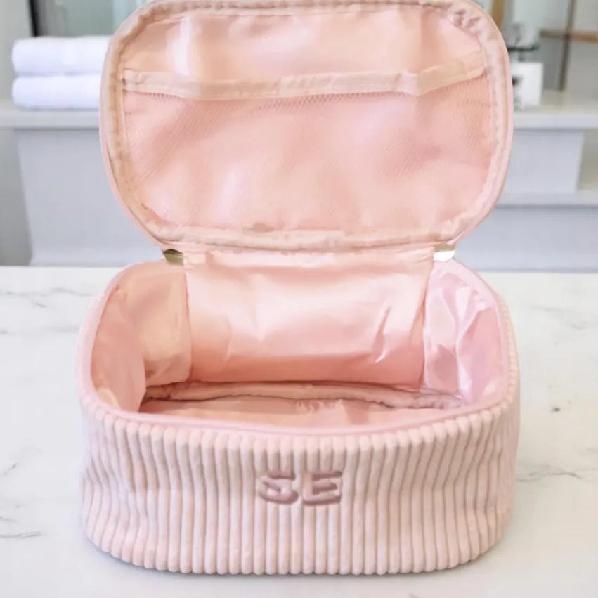 Personalized Embroidered Makeup Bag