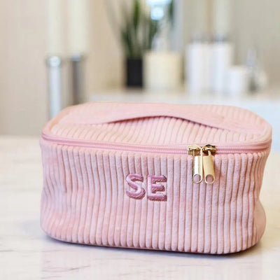 Personalized Embroidered Makeup Bag