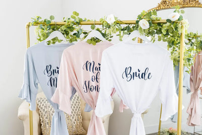 Bridesmaid Flowing Robe
