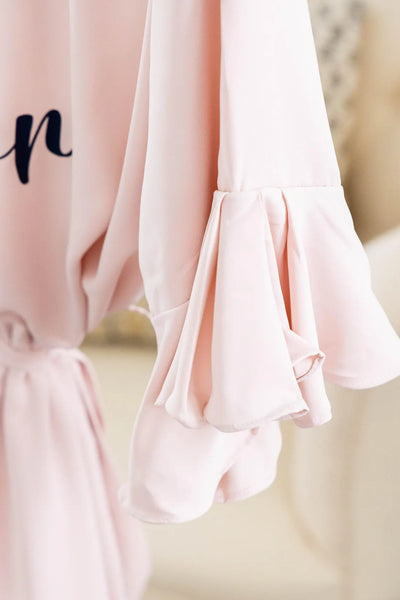 Bridesmaid Flowing Robe