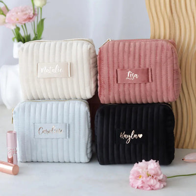 Velvet Cosmetic Bags