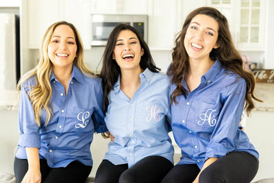 Bridesmaid Oxford  Button Down Shirt
