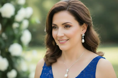 Mother's Pearls Jewelry Set