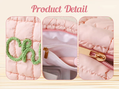 Puffer Clutch Handbag