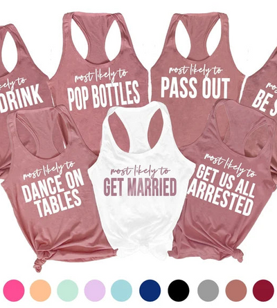 Most Likely To Bach Tank Tops