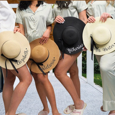 Bride Vibes Only Summer Hat