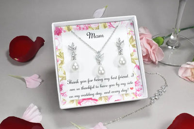 Mother's Pearls Jewelry Set