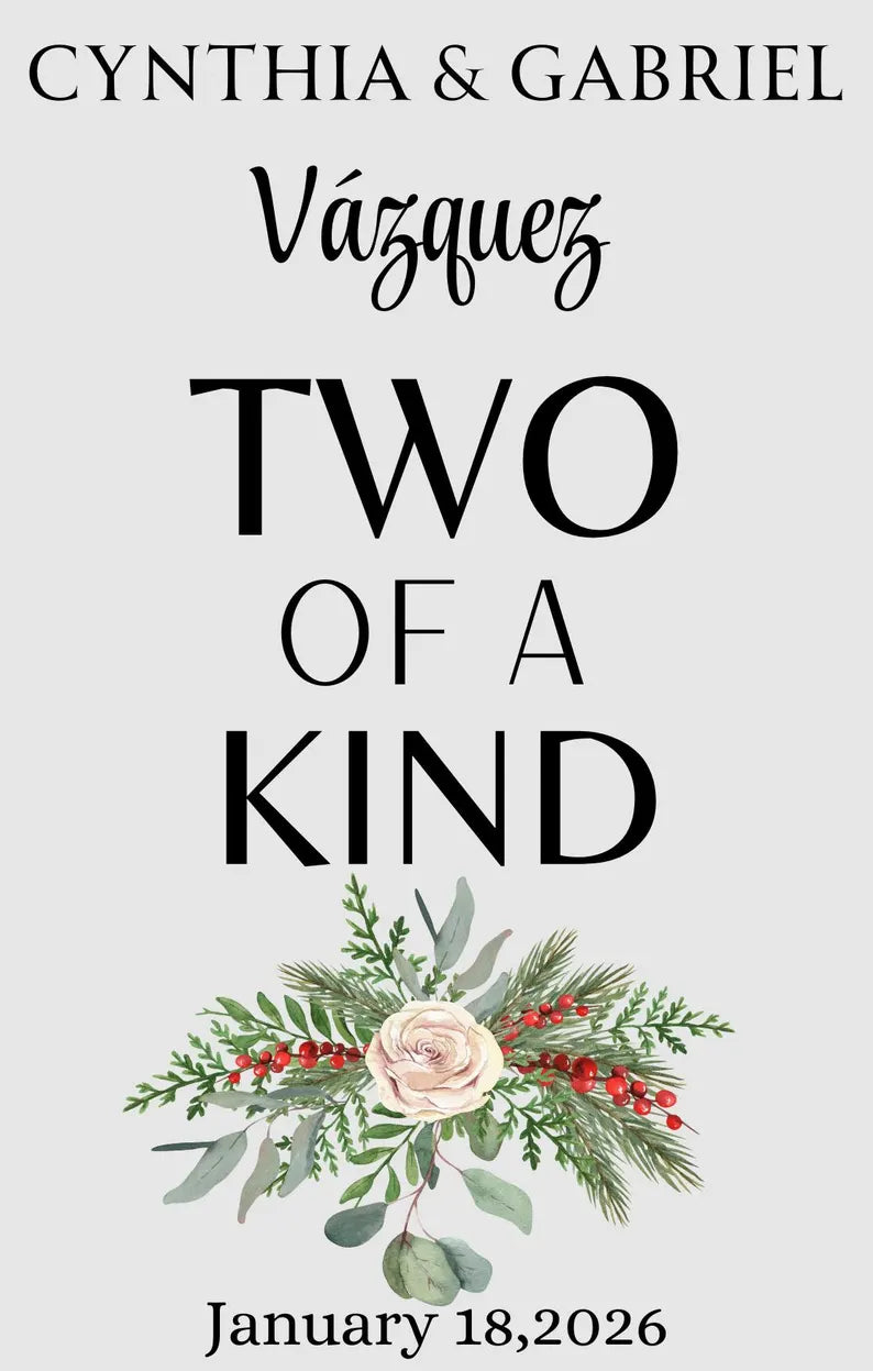 Winter Playing Card Favors