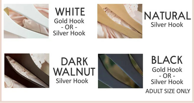 Elegant Wedding Day Custom Hangers