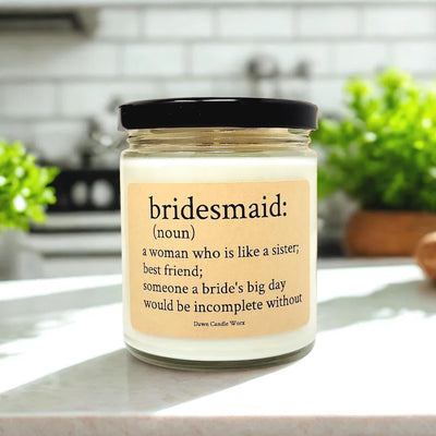 Wedding Party Mini Candle