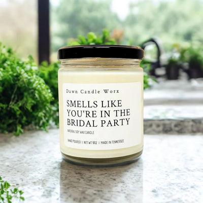 Wedding Party Mini Candle