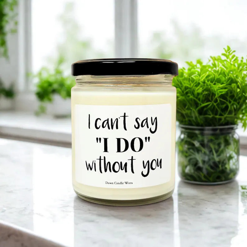 Wedding Party Mini Candle