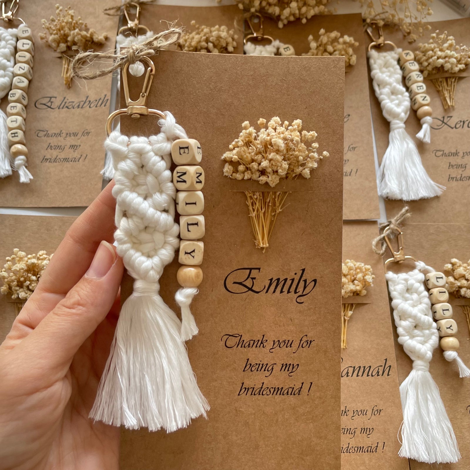 Macrame Keychain Proposal