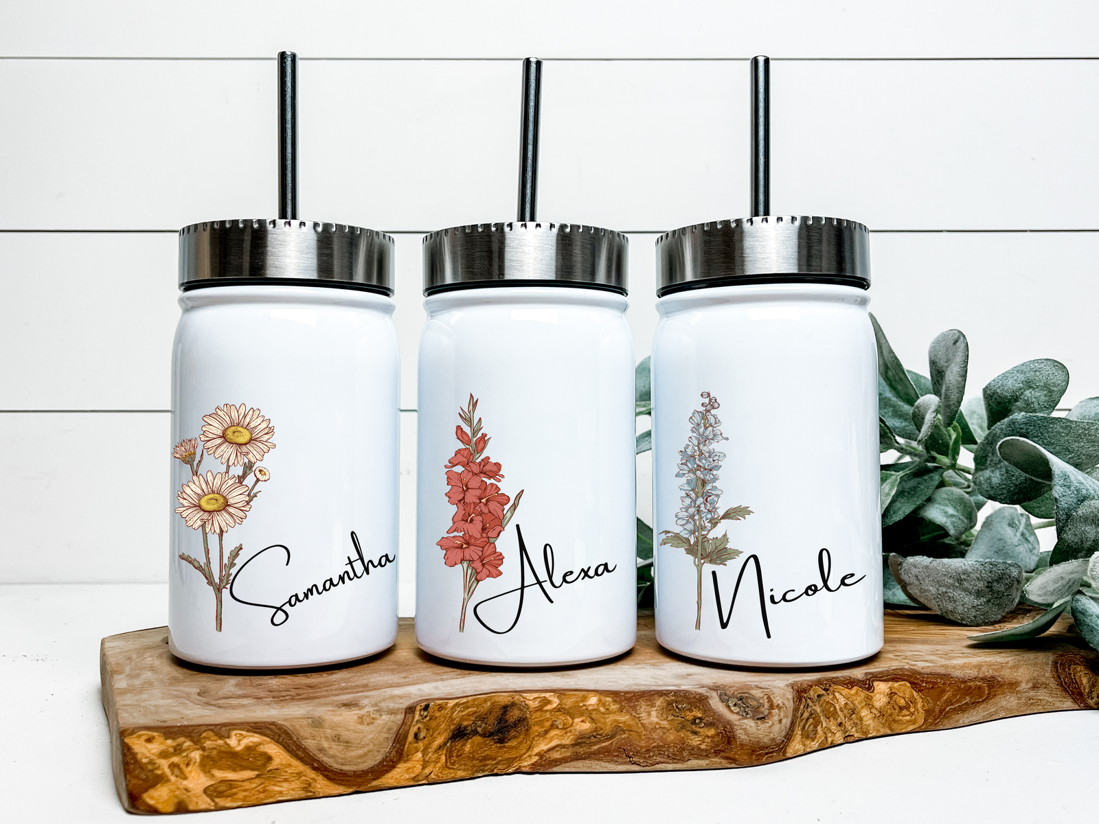 Personalized Bridesmaid Tumblers for The Entire Bridal Party, Proposal Gift for Bridesmaid, Maid of Honor, Flower Girl - Wedding Tumbler from BluChi