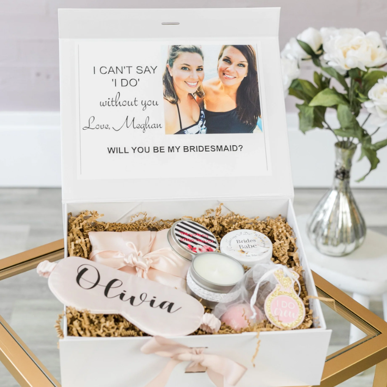 Personalized Wedding Gift for Bridesmaids, Bridesmaid Proposal Gifts for  Wedding Day, Maid of Honor Gift, Bridal Shower Favors, Tie the Knot 