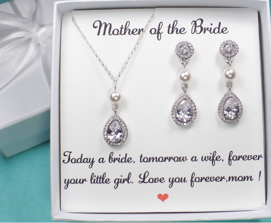 Mother of Groom/Bride Jewelry Set