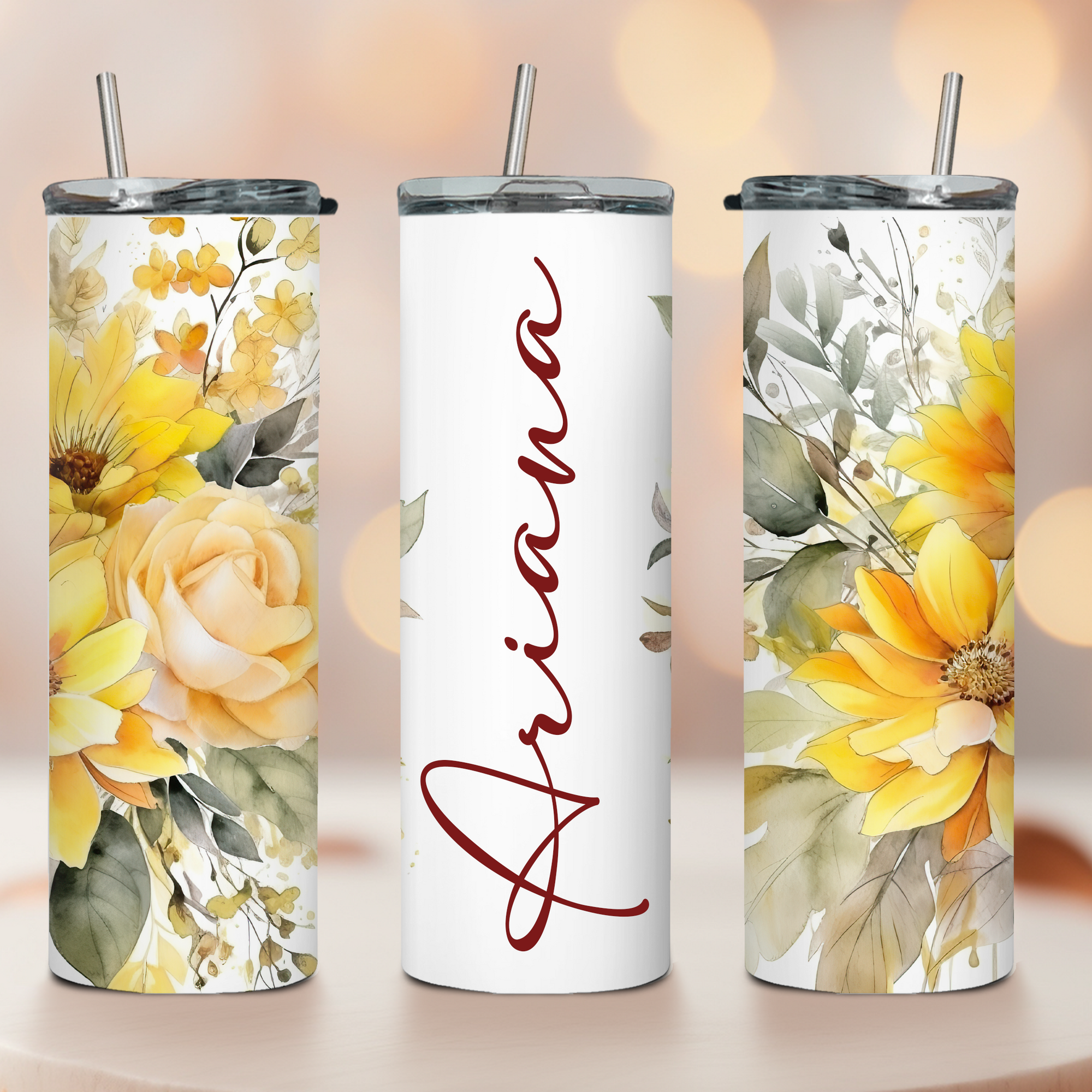 Lily's Atelier Bridesmaid Gifts Set of 5, Personalized Bridesmaid Tumbler  W/Name and Title - 8 Vivid…See more Lily's Atelier Bridesmaid Gifts Set of