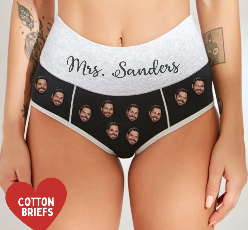 Photo Undies for the Bride