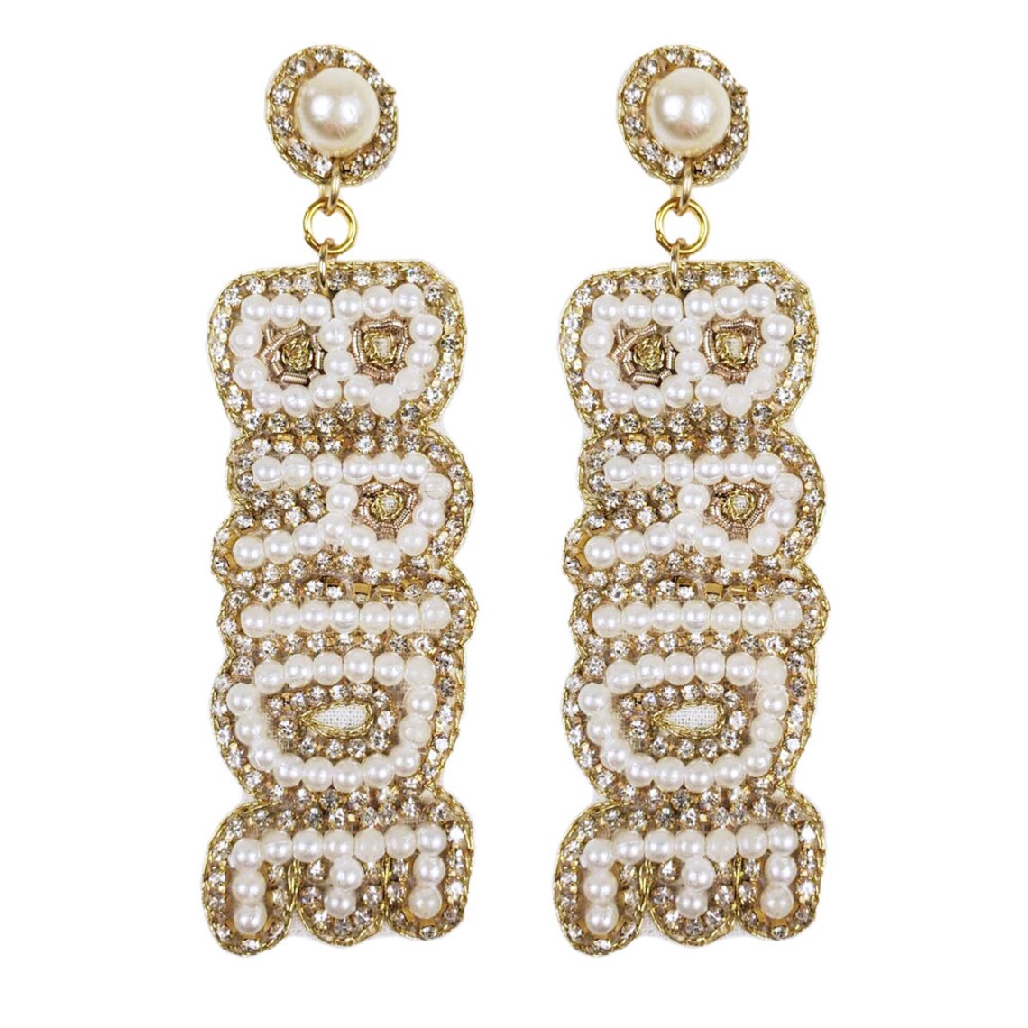 Bride Beaded Earrings