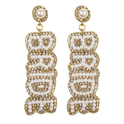 Bride Beaded Earrings