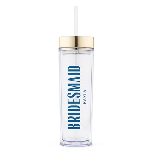 Fun bridal party tumbler gift