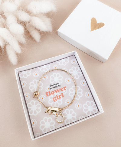 Monogram Bracelet - Flower Girl