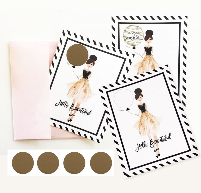 Bridesmaid Scratch-Off (set of 4)