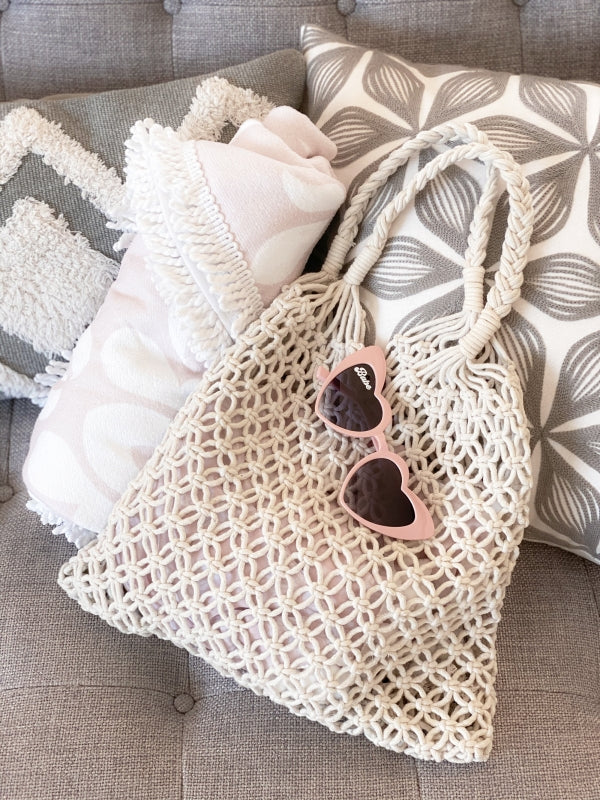 Macrame Beach Bag