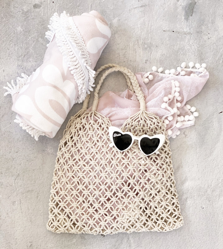 Macrame Beach Bag