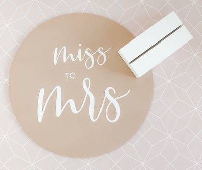 Bridal Wood Sign
