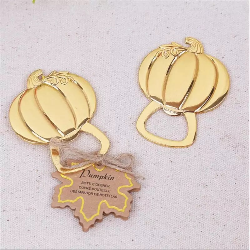 Pumpkin Bottle Opener - Gold