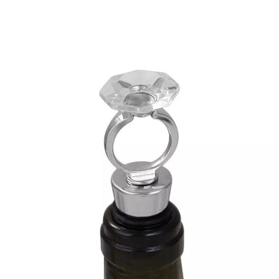 Diamond Ring Bottle Stopper