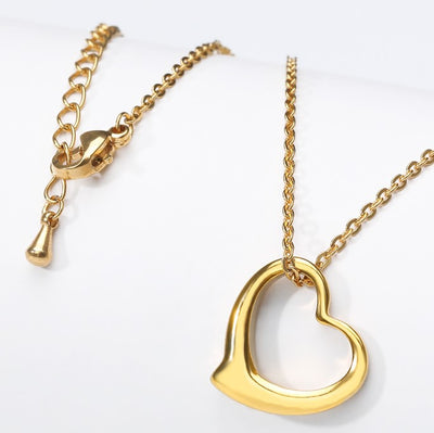 Open Heart Necklace