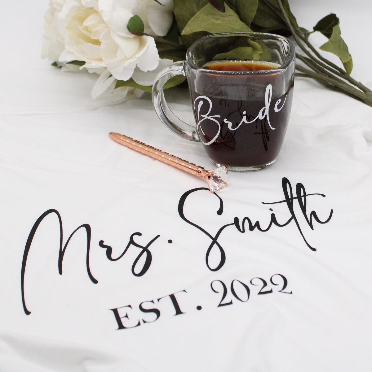 Bride Coffee glass