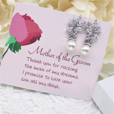 Mother of the Groom Vintage Earrings