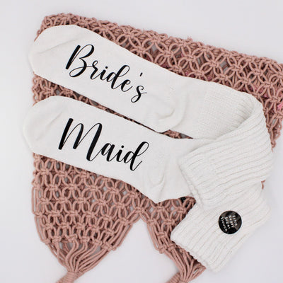 Trendy Slouch Bridal Socks