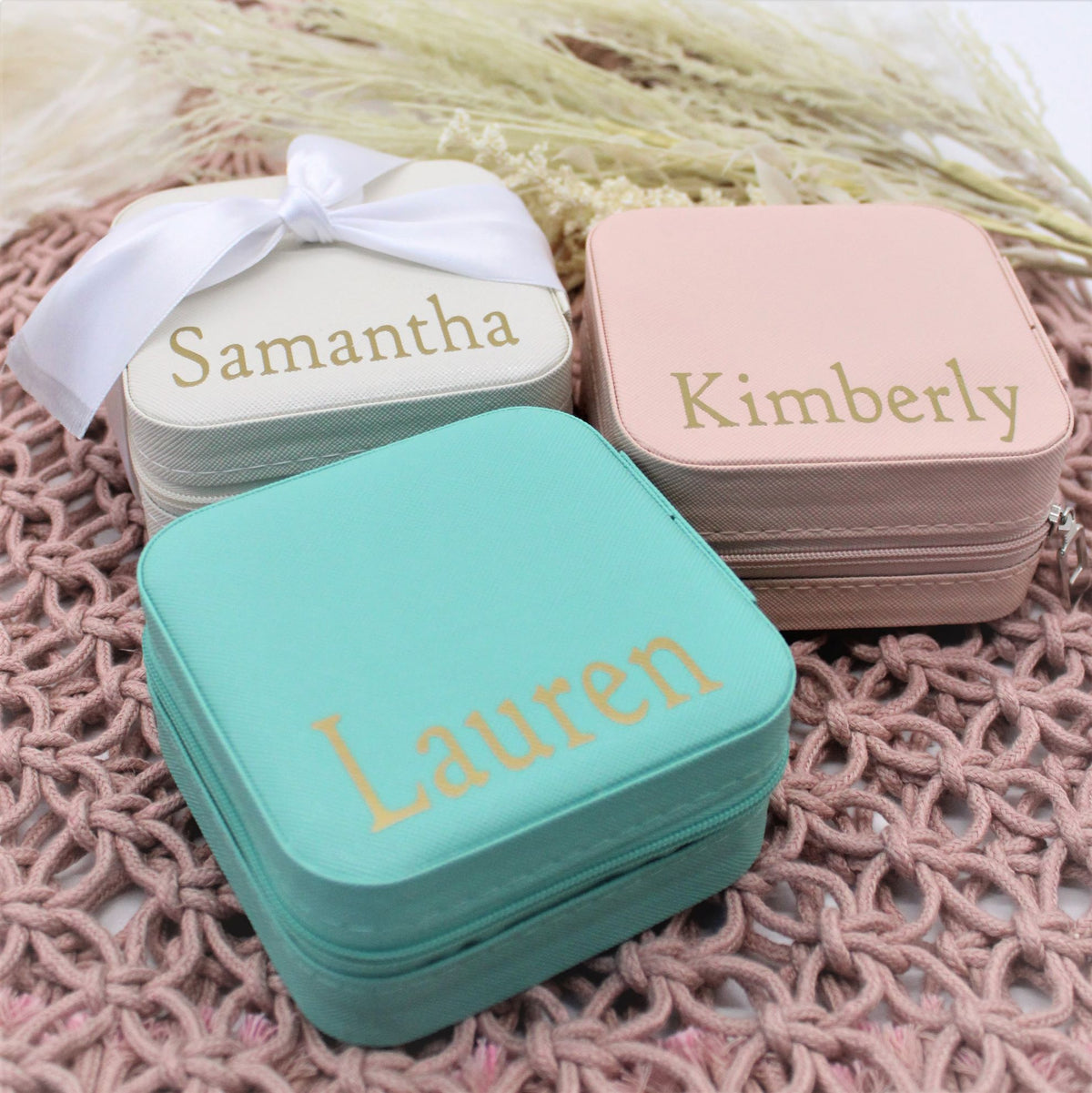 Personalized Mini Jewelry Box