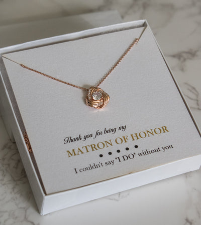 Infinite Love Knot Necklace