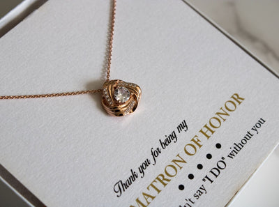 Infinite Love Knot Necklace