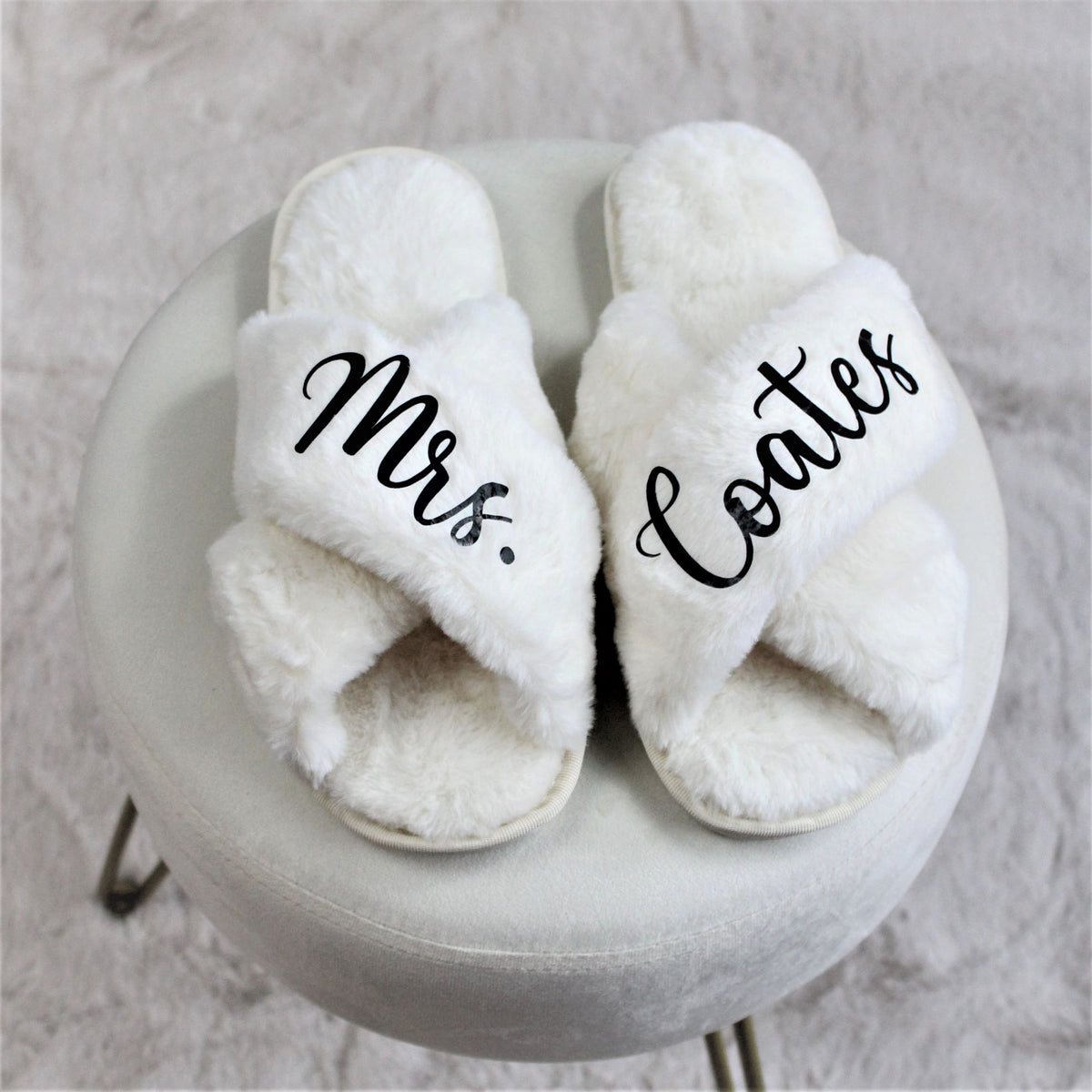 Cozy Bridal Slippers