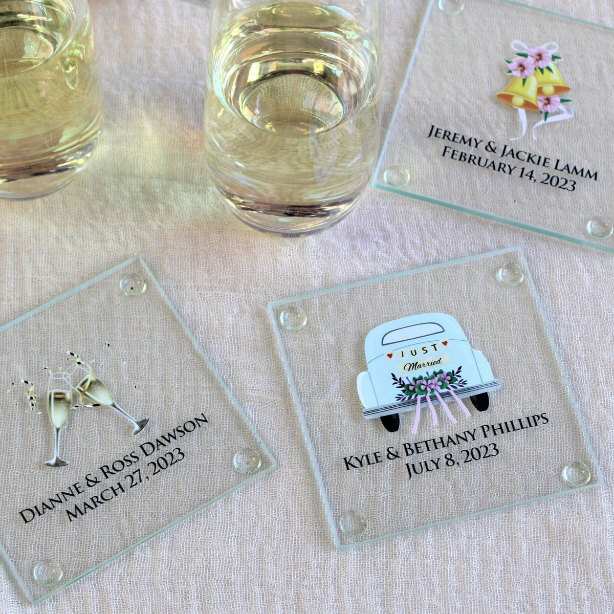 Personalized Glass Coasters