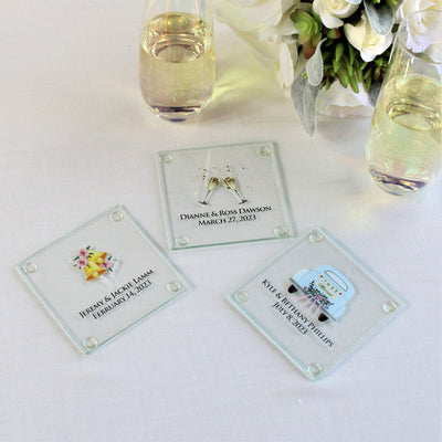 Personalized Glass Coasters