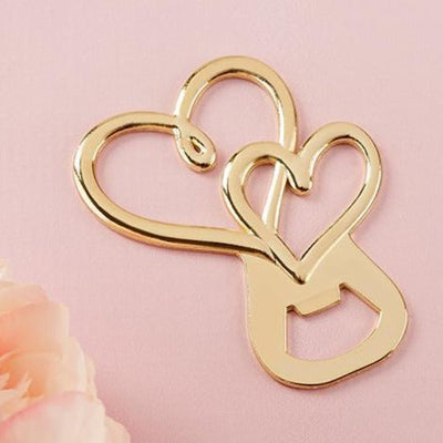 Linked Hearts Bottle Opener