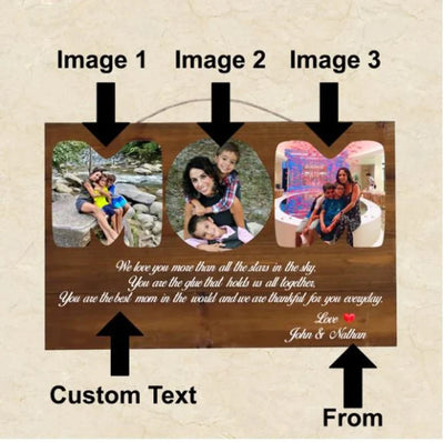 Mother's Day Custom Wood Sign