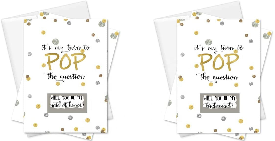 Scratch Off Proposal Cards