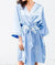 Devilishly Smooth Satin Robe