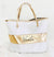 Metallic Tote